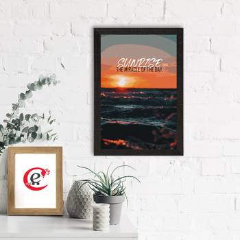 :Sunrise The Miracle Of The Day Satin Matt Texture UV Art Painting 1