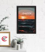 :Sunrise The Miracle Of The Day Satin Matt Texture UV Art Painting