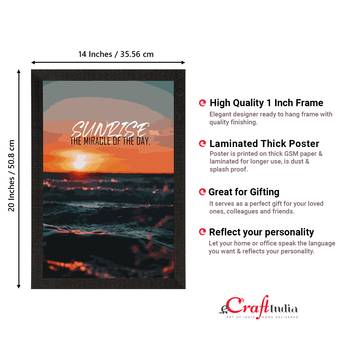 :Sunrise The Miracle Of The Day Satin Matt Texture UV Art Painting 4