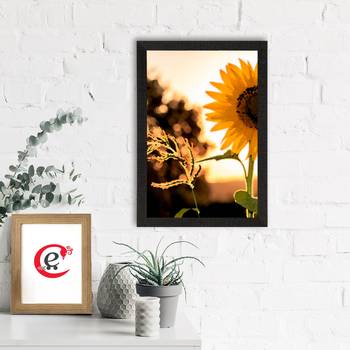 Sunflower Satin Matt Texture UV Art Painting 1