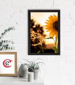 Sunflower Satin Matt Texture UV Art Painting