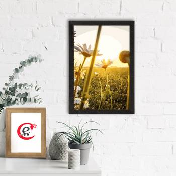Beautiful Daisy Flower Satin Matt Texture UV Art Painting 1