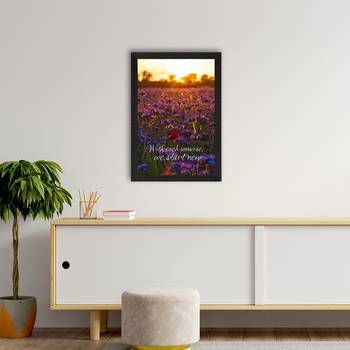 With Each Sunrise We Start New Satin Matt Texture UV Art Painting 2