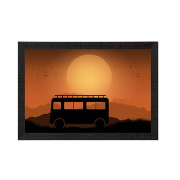 Beautiful Sunset Scenery Satin Matt Texture UV Art Painting 3