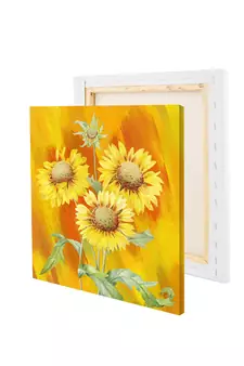 Beautiful Sunflower Original Design Canvas Printed Wall Painting