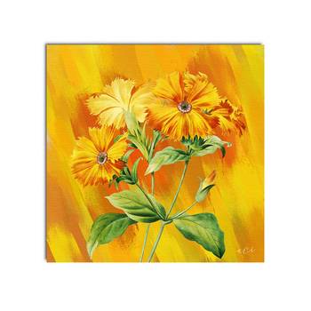 Nature Sunflower Original Design Canvas Printed Wall Painting 3