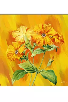 Nature Sunflower Original Design Canvas Printed Wall Painting