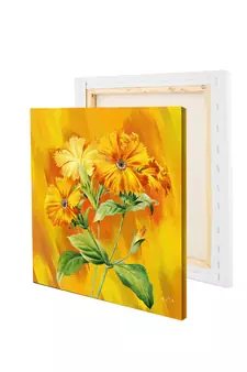 Nature Sunflower Original Design Canvas Printed Wall Painting