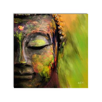 Peaceful Gautam Buddha Original Design Canvas Printed Wall Painting 3