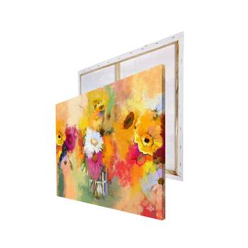 Beautiful Flowers Original Design Canvas Printed Wall Painting 5
