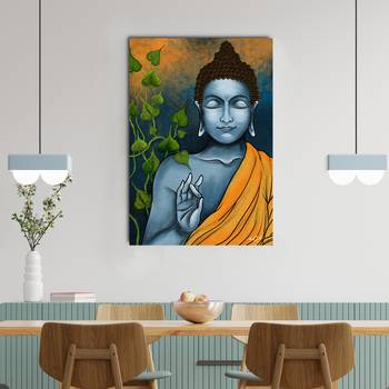 Peaceful Buddha Original Design Canvas Printed Wall Painting 1