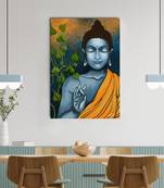 Peaceful Buddha Original Design Canvas Printed Wall Painting