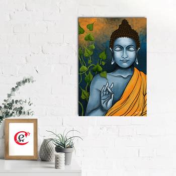 Peaceful Buddha Original Design Canvas Printed Wall Painting 2