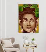 Gautam Buddha Original Design Canvas Printed Wall Painting