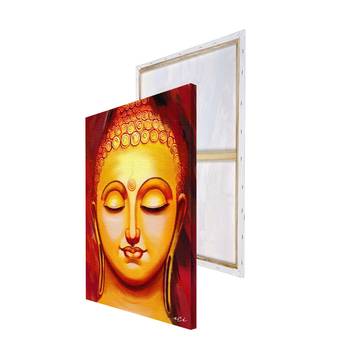 Spiritual Gautam Buddha Original Design Canvas Printed Wall Painting 5