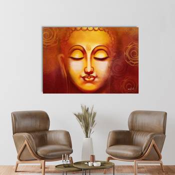 Spiritual Buddha Original Design Canvas Printed Wall Painting 1
