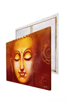 Spiritual Buddha Original Design Canvas Printed Wall Painting