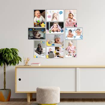 Set of  New Born Baby High Quality Printed  GSM Posters for Pregnant Women with Glue Drops 2