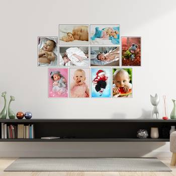 Set of  Baby Theme High Quality Printed  GSM Posters for Pregnant Women with Glue Drops 1