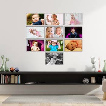 Set of  New Born Baby Girl/Boy High Quality Printed  GSM Posters for Pregnant Women with Glue Drops 1