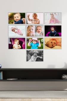 Set of  New Born Baby Girl/Boy High Quality Printed  GSM Posters for Pregnant Women with Glue Drops