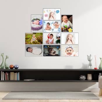 Set of  Baby Theme High Quality Printed  GSM Posters with Glue Drops 1