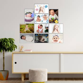 Set of  Baby Theme High Quality Printed  GSM Posters with Glue Drops 2
