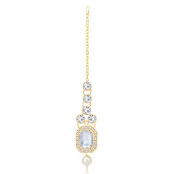 Gold pearl necklace-sets 4