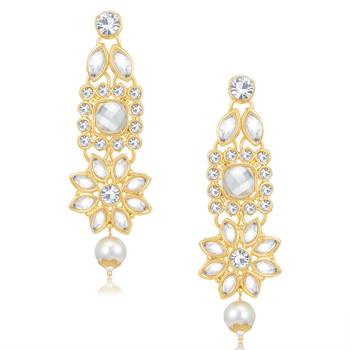 Gold pearl necklace-sets 3