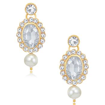 Gold pearl necklace-sets 3
