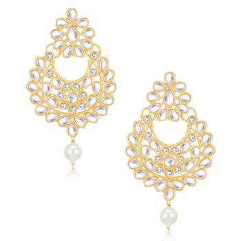 Gold pearl necklace-sets 3