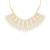 Gold pearl necklace-sets