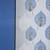 Floral print        Cotton Fitted Double Bedsheet with   Pillow Covers   Blue