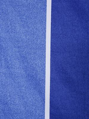 Striped print  40      Cotton Double Bedsheet with   Pillow Covers   Blue 3