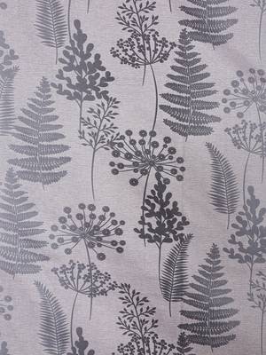 Floral print  40      Cotton Double Bedsheet with   Pillow Covers   Grey 3