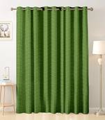 Green polyester Printed Net  curtain