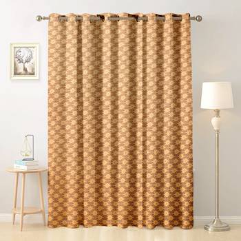 Cream polyester Printed Net  curtain 3