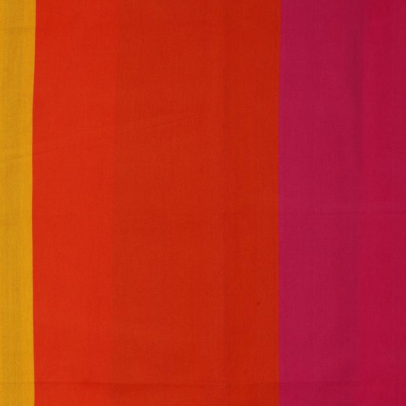 40  Stripes Print Cotton Single Bed Sheet with   Pillow Cover   Yellow  Pink