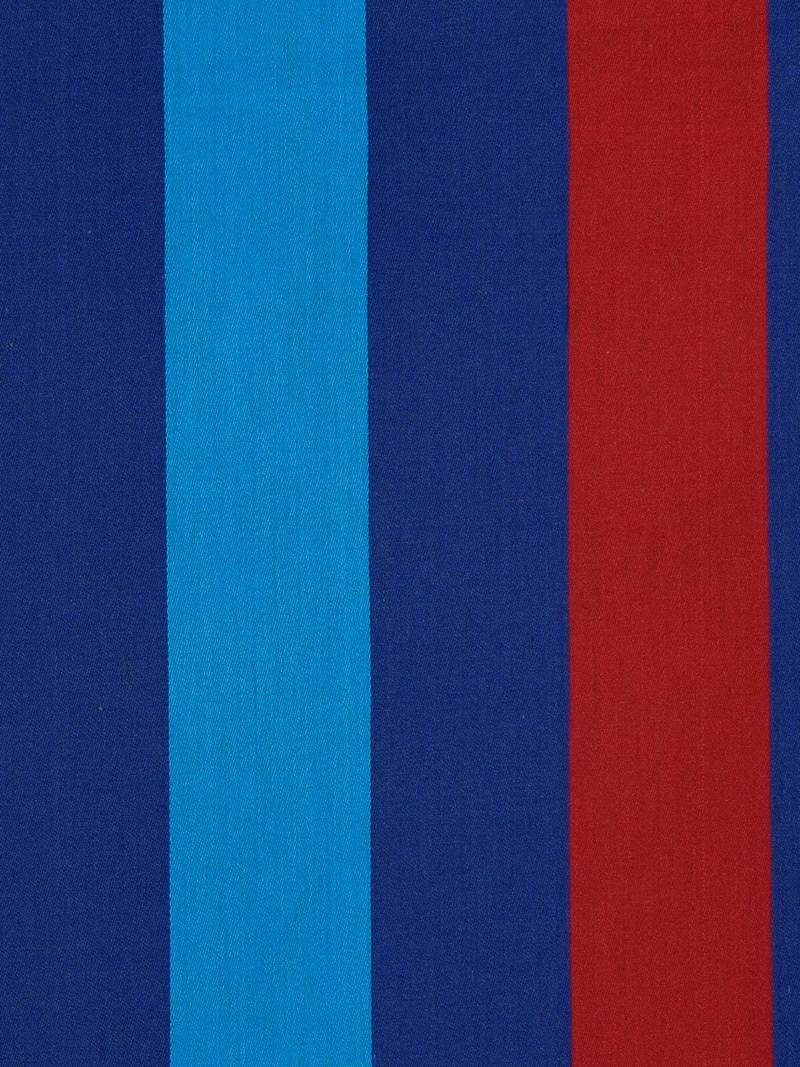 40  Stripes Print Cotton Extra Large Bed Sheet with   Pillow Cover   Blue  Yellow