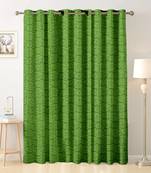 Green polyester Printed Net  curtain