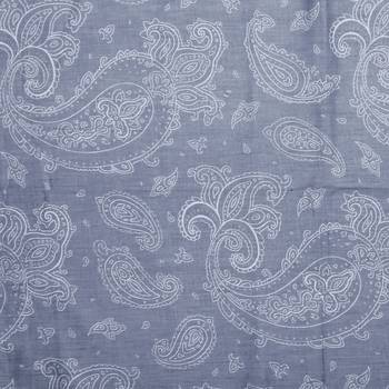 0  Ethnic Print Cotton Satin Fitted Double Bed Sheet with   Pillow Cover   Grey 5