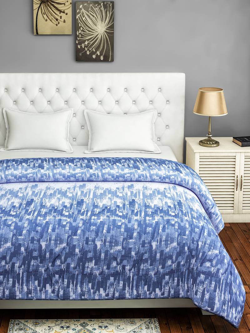 Turquoise Colour Double AC Comfortor