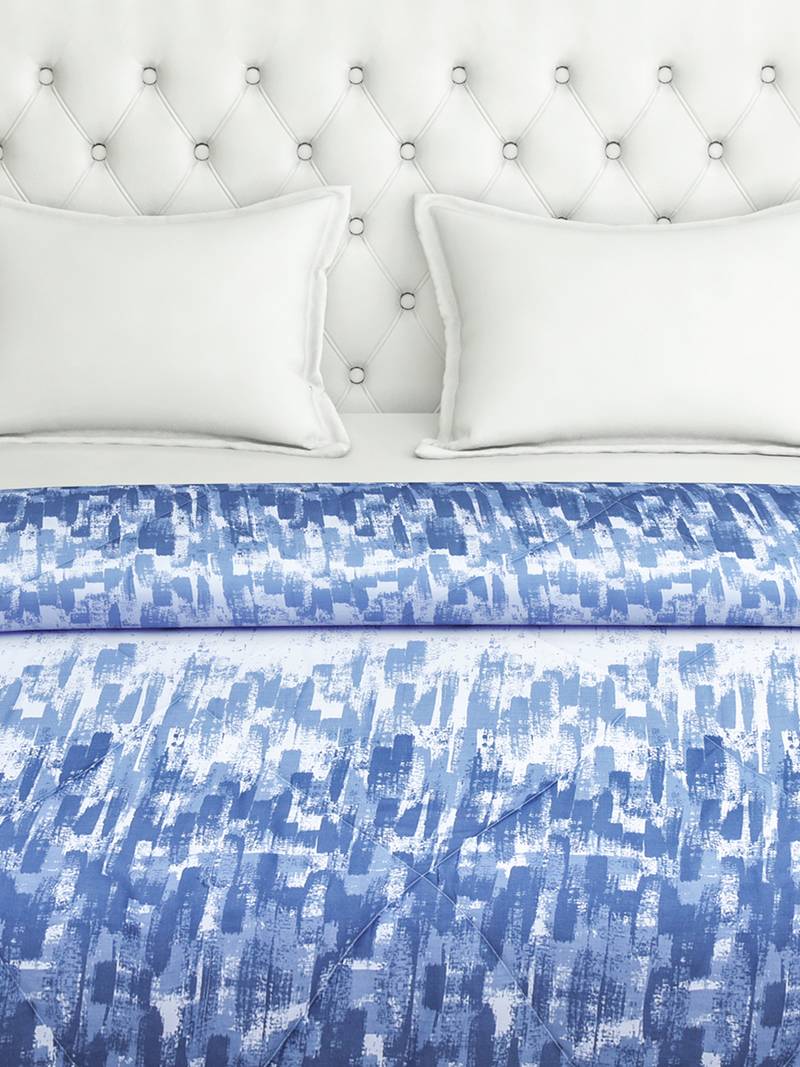 Turquoise Colour Double AC Comfortor