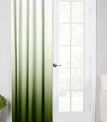 Green Polyester Digtal Printed Curtain