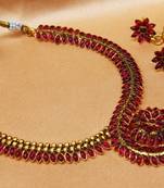 Gorgeous Kempu Necklace