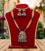 Brown necklace-sets