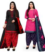 Rajnandini Black printed cotton salwar