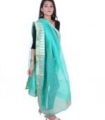 kotta doriya SEA GREEN  dupatta