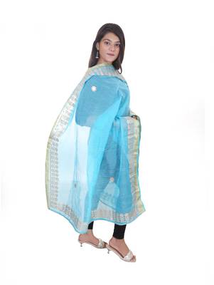 kotta doriya BLUE  dupatta 2