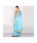 KOTAH DORIYA SAREE WITH  blouse ZARI BORDER